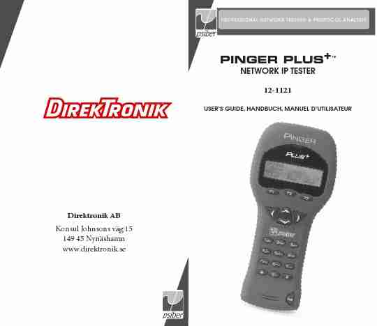 DIREKTRONIK PINGER PLUS+ (PLUSPLUS) 12-1121-page_pdf